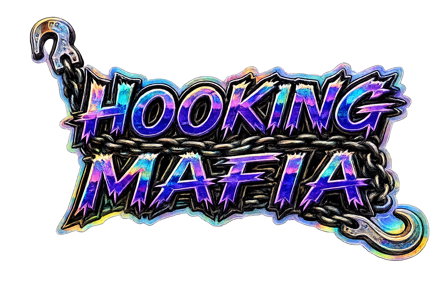 Hooking Mafia Sticker